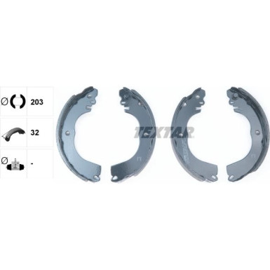 91081900 Bremsbackensatz 91081900 Bremsbackensatz