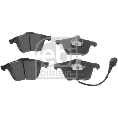 FEBI BILSTEIN Bremsbeläge 16538