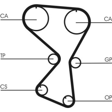 Zahnriemen | CT1071
