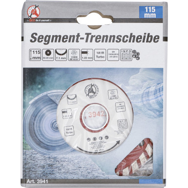 BGS Turbo-Trennscheibe Ø 115 mm BGS Do it yourself 3941