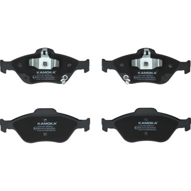 KAMOKA Bremsbelagsatz, Scheibenbremse JQ101467