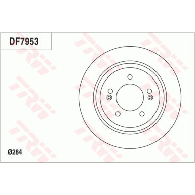 Bremsscheibe Kia T. Optima 1.7 Crdi/2.0 12 | DF7953