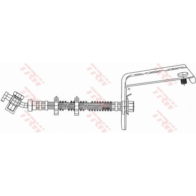 Bremsschlauch | LAND ROVER DISCOVERY I 3.9 V8 4x4 93-98 | PHD963