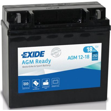 EXIDE Starterbatterie | AGM12-18