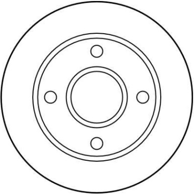 TRW Bremsscheibe | DF2752