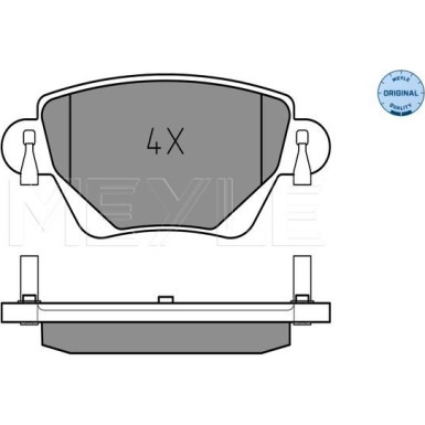 Bremsbelagsatz Ford T. Mondeo 00 | 252355717