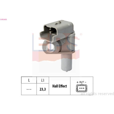 1.953.632 Sensor, Nockenwellenposition Made in Italy - OE Equivalent