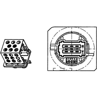 MAHLE Widerstand, Innenraumgebläse ABR 91 000P