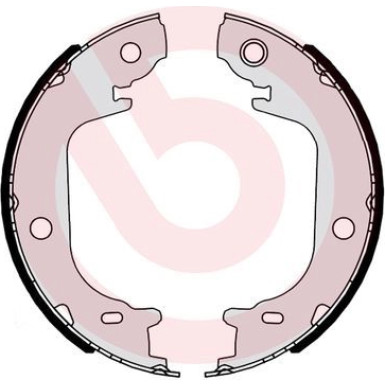 Bremsbackensatz HA TOYOTA Prius 08 ESSENTIAL LINE S 83 565 Bremsbackensatz HA TOYOTA Prius 08 ESSENTIAL LINE S 83 565