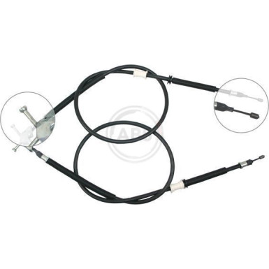 K17282 Seilzug, Feststellbremse