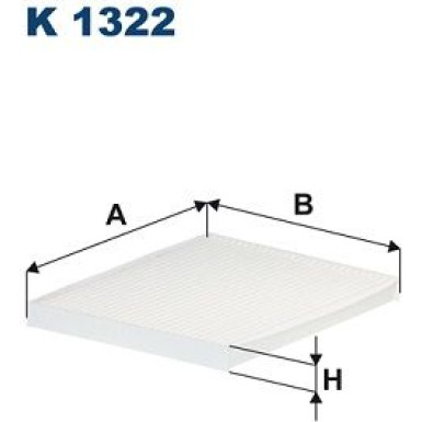 FILTRON Filter, Innenraumluft K 1322