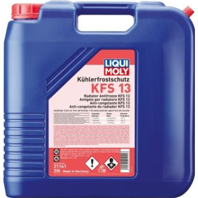 Liqui Moly Kühlerfrostschutz KFS 13 20 l | 21141 | 20 Liter, Kanister Kunststoff