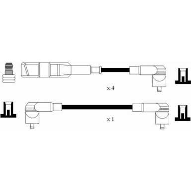 NGK | Zündleitungssatz 0958