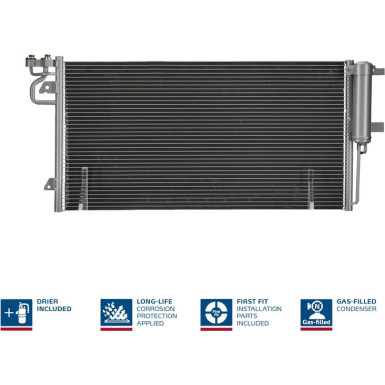 Kondensator PKW Ford Focus III 11 FIRST FIT 940764