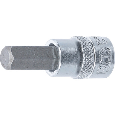 BGS Bit-Einsatz | Antrieb Innenvierkant 10 mm (3/8"""") | Innensechskant 10 mm | 2582