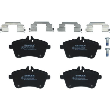 KAMOKA Bremsbelagsatz, Scheibenbremse KAMOKA Bremsbelagsatz, Scheibenbremse