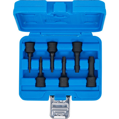 BGS Spiral-Profil-Steckschlüssel-Satz / Schraubenausdreher | Antrieb Innenvierkant 10 mm (3/8"""") | 2 - 10 mm | 6-tlg | 5281