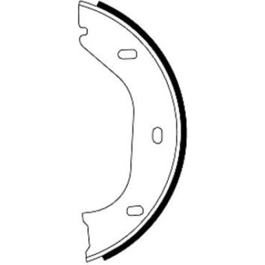 91020200 Bremsbackensatz, Feststellbremse 91020200 Bremsbackensatz, Feststellbremse