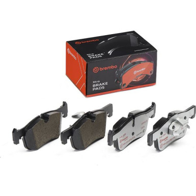 BREMBO Bremsklötze Xtra VA | BMW 1, 2 10 | P 06 078X BREMBO Bremsklötze Xtra VA | BMW 1, 2 10 | P 06 078X
