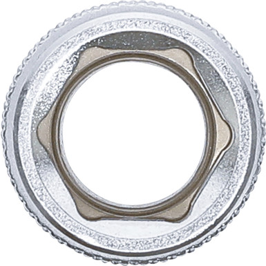 BGS Steckschlüssel-Einsatz Sechskant | Antrieb Innenvierkant 12,5 mm (1/2"""") | SW 14 mm | 2914