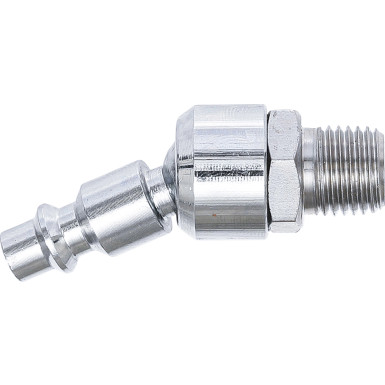 BGS Gewindestecknippel | 6,3 mm (1/4"""") Außengewinde | 7066