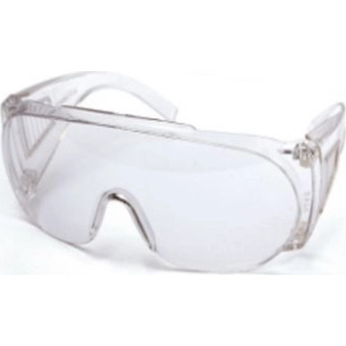 OK-09.0034 Brille, Uv-Schutzbrille, Weiß