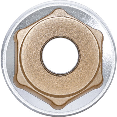BGS Steckschlüssel-Einsatz Sechskant, tief | Antrieb Innenvierkant 12,5 mm (1/2"""") | SW 28 mm | 10568