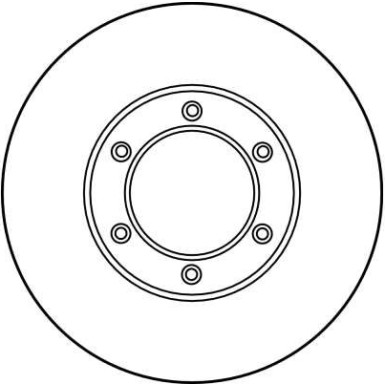Bremsscheibe Renault P. Master 80-98 | DF1012