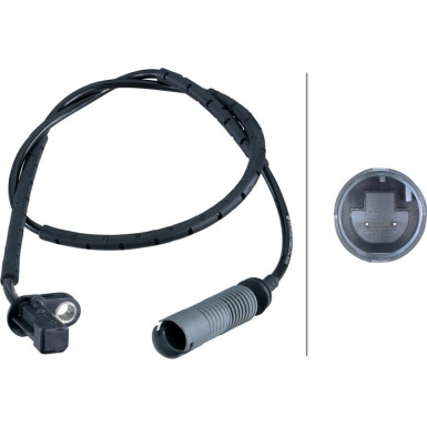 HELLA Sensor, Raddrehzahl 6PU 012 039-751