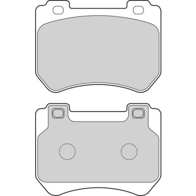 VALEO Bremsbeläge 302629