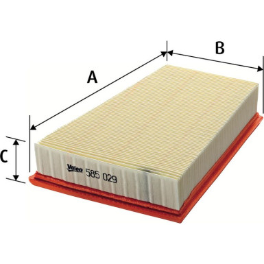 VALEO Luftfilter 585029