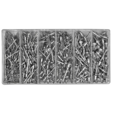 S8058 SW-Stahl Blindnieten 400 teilig