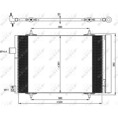 Kondensator, Klimaanlage EASY FIT 35946