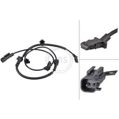 A.B.S. Sensor, Raddrehzahl A.B.S. Sensor, Raddrehzahl