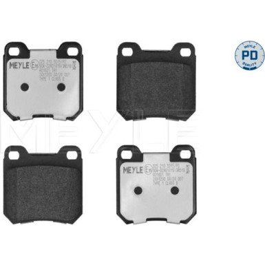 Bremsbelagsatz Opel T. Omega A/B 86-/Senator 87 | 025 210 5015/PD