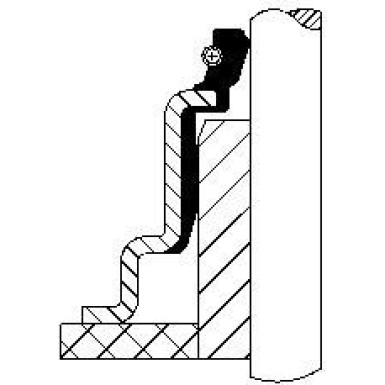 19037053 Dichtring, Ventilschaft