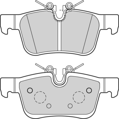 VALEO Bremsbeläge 302705