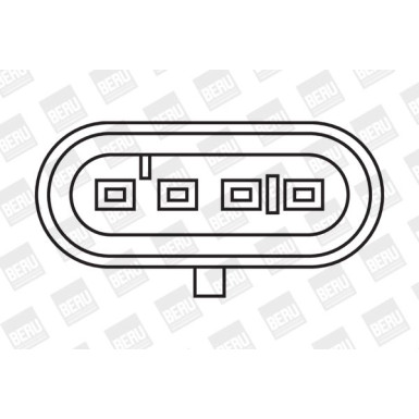BorgWarner (BERU) Zündspule BorgWarner (BERU) Zündspule