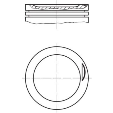 MAHLE Kolben 030 83 00
