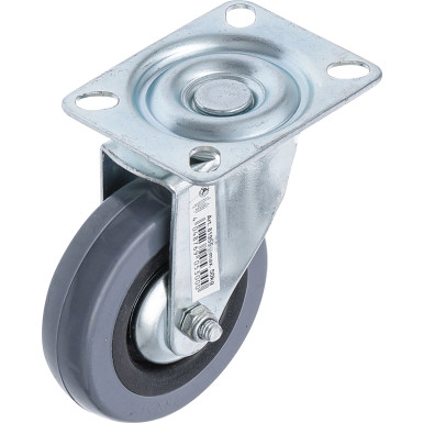 BGS Lenkrolle mit Anschraubsockel Ø 75 mm BGS Do it yourself 81955