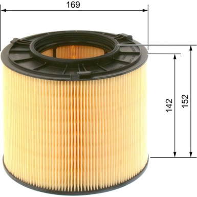 Luftfilter | AUDI A4,5,Q5 15 | F 026 400 425