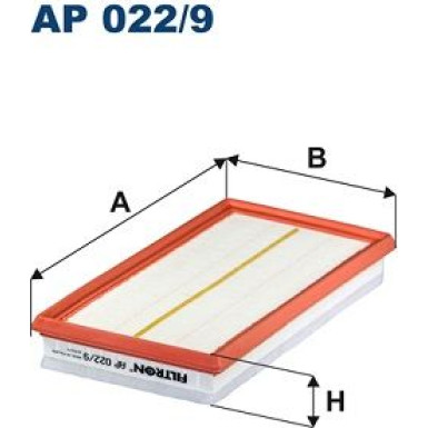 FILTRON Luftfilter AP 022/9