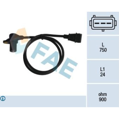 FAE Impulsgeber, Kurbelwelle 79058 FAE Impulsgeber, Kurbelwelle 79058