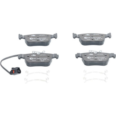 ATE Bremsbelagsatz, Scheibenbremse ATE Bremsbelagsatz, Scheibenbremse