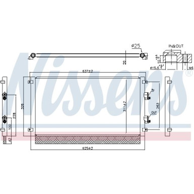 Kondensator PKW Nissan Leaf Electric 18 FIRST FIT 941294