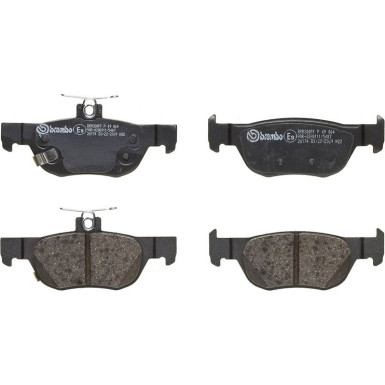 BREMBO Bremsklötze HA | MAZDA 3, CX-30, MX-30 18 | P 49 064 BREMBO Bremsklötze HA | MAZDA 3, CX-30, MX-30 18 | P 49 064