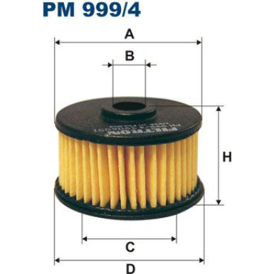 FILTRON Kraftstofffilter PM 999/4