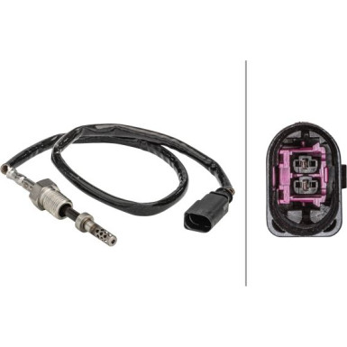 HELLA Sensor, Abgastemperatur HELLA Sensor, Abgastemperatur