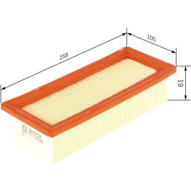 Luftfilter | FIAT,LANCIA | 1457433256