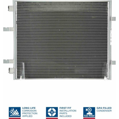 Kondensator PKW OPEL VIVARO 2.0 CDTI 08 FIRST FIT 940201